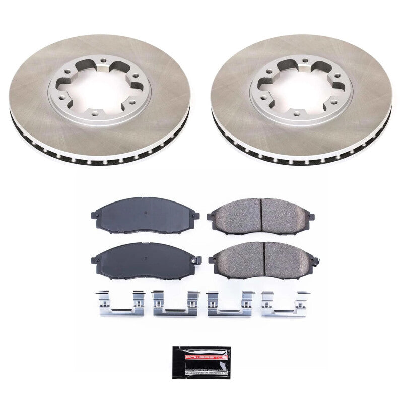 PowerStop Rotor Kit | 2000–2004 Nissan Xterra (SC1176)