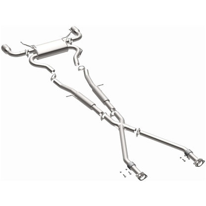 BRExhaust 2009-2020 Nissan 370Z 3.7L Direct-Fit Replacement Exhaust System