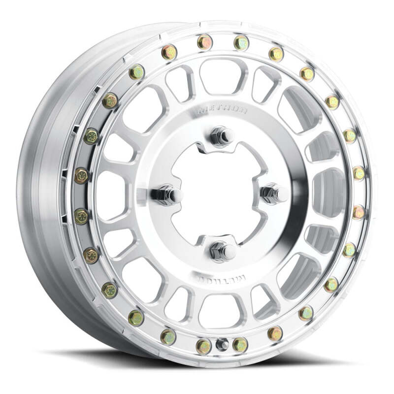 (set of 4) Method MR412 UTV Forged Beadlock Machined - Raw | 15x5" +43mm | 5x4.5in Wheel