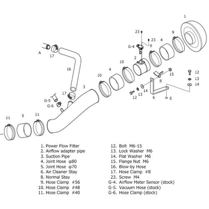 HKS RACING SUCTION FOR 2017+ HONDA CIVIC TYPE-R (UK) (hks70020-DH101)
