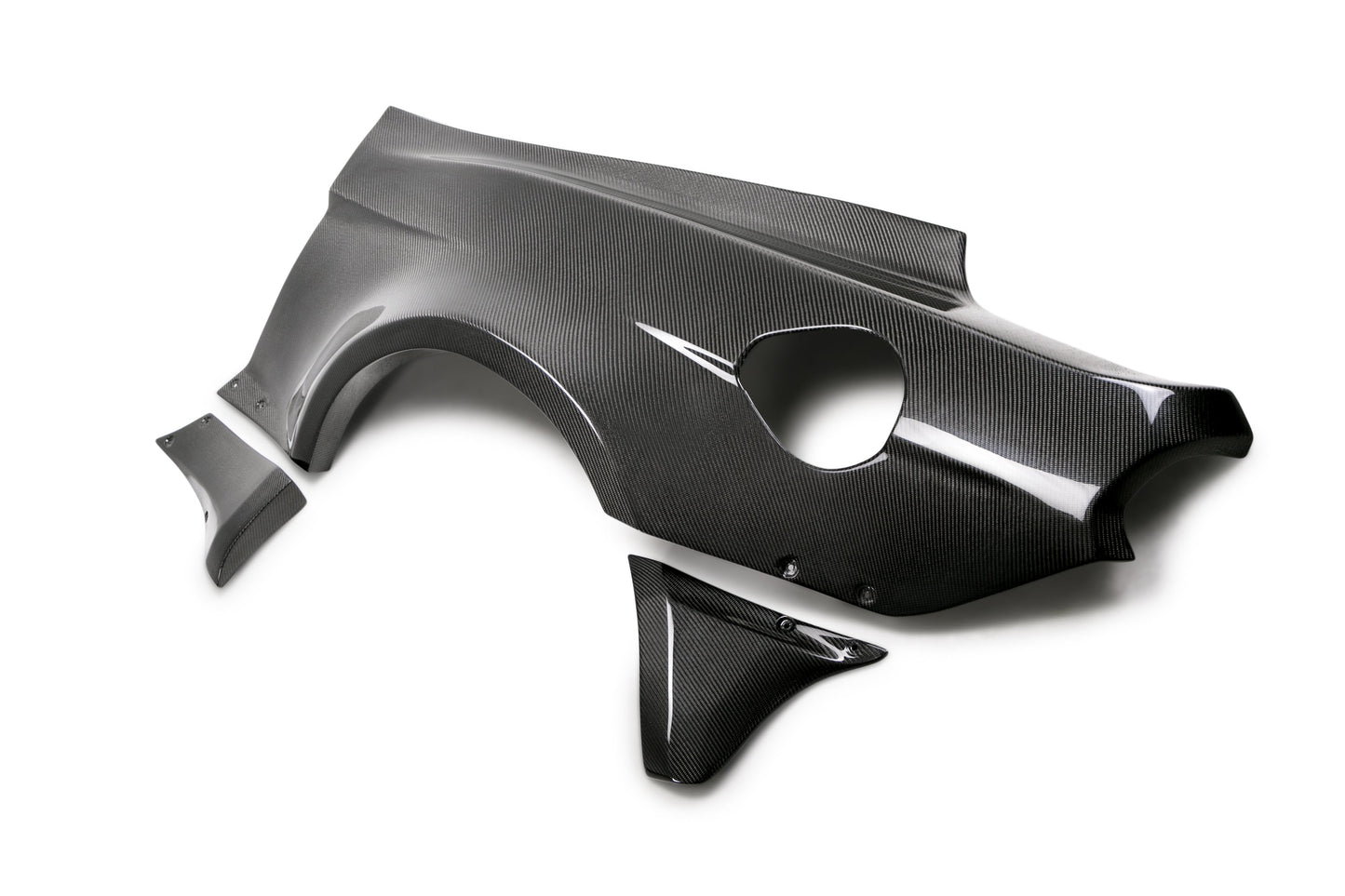 Anderson Composites JTP 10-piece carbon fiber wide fender flares for 2018-2020 Ford Mustang  (AC-18MUWBC)