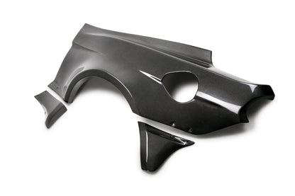 Anderson Composites JTP 10-piece carbon fiber wide fender flares for 2018-2020 Ford Mustang  (AC-18MUWBC)