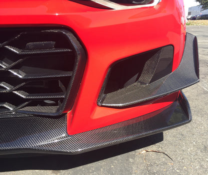 Anderson Composites Type-LE carbon fiber air duct bezels for 2017-2021 Chevrolet Camaro ZL1 1LE  (AC-ADB17CHCAMZL-LE)