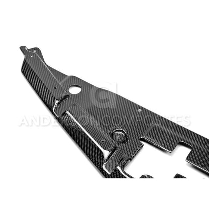 Anderson Composites Carbon fiber radiator cover for 2012-2015 Chevrolet Camaro ZL1, Z28, SS  (AC-CP1011CHCAM)