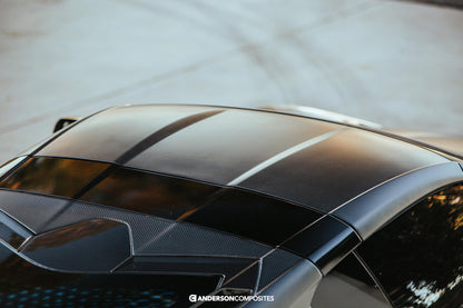 Anderson Composites Dry carbon fiber roof replacement for 2020-2021 Corvette  (AC-CR20CHC8-DRY)