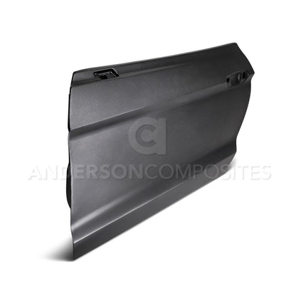 Anderson Composites 15-17 Ford Mustang Dry Carbon Doors (Pair) (AC-DD15FDMU-DRY)
