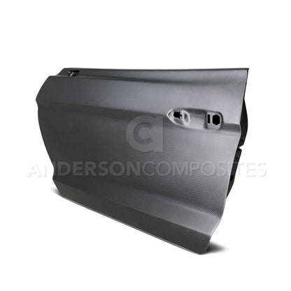 Anderson Composites 15-17 Ford Mustang Dry Carbon Doors (Pair) (AC-DD15FDMU-DRY)