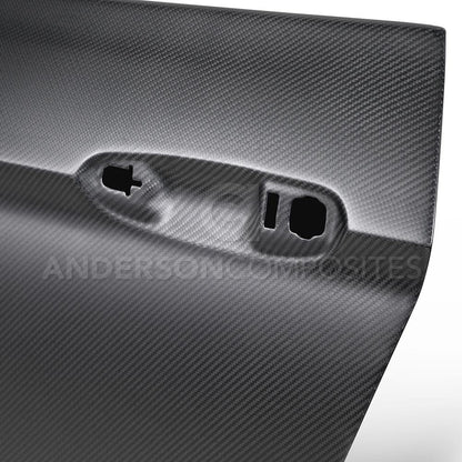 Anderson Composites 15-17 Ford Mustang Dry Carbon Doors (Pair) (AC-DD15FDMU-DRY)