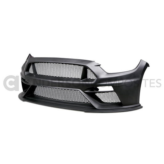Anderson Composites Type-TT (Ford GT Style) fiberglass front bumper for 2015-2017 Ford Mustang  (AC-FB15FDMU-TT-GF)