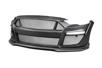 Anderson Composites 18-19 Ford Mustang Type-ST Fiberglass Front Bumper w/Lip (Req Anderson Fenders) (AC-FB18FDMU-ST-GF)