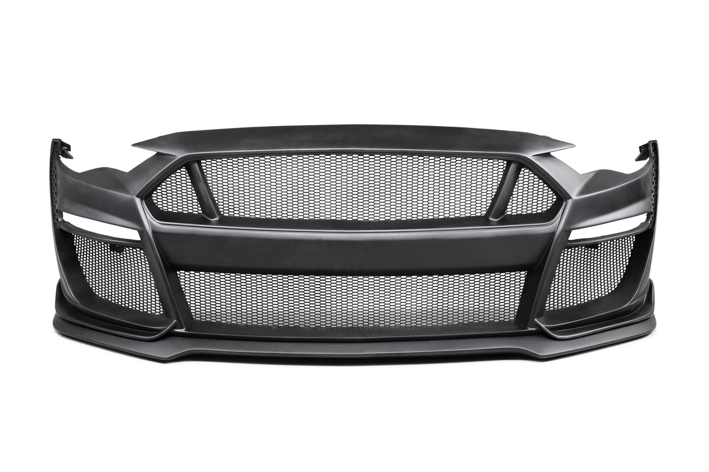 Anderson Composites 18-19 Ford Mustang Type-ST Fiberglass Front Bumper w/Lip (Req Anderson Fenders) (AC-FB18FDMU-ST-GF)