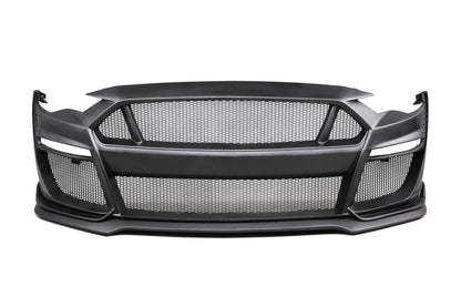 Anderson Composites 18-19 Ford Mustang Type-ST Fiberglass Front Bumper w/Lip (Req Anderson Fenders) (AC-FB18FDMU-ST-GF)