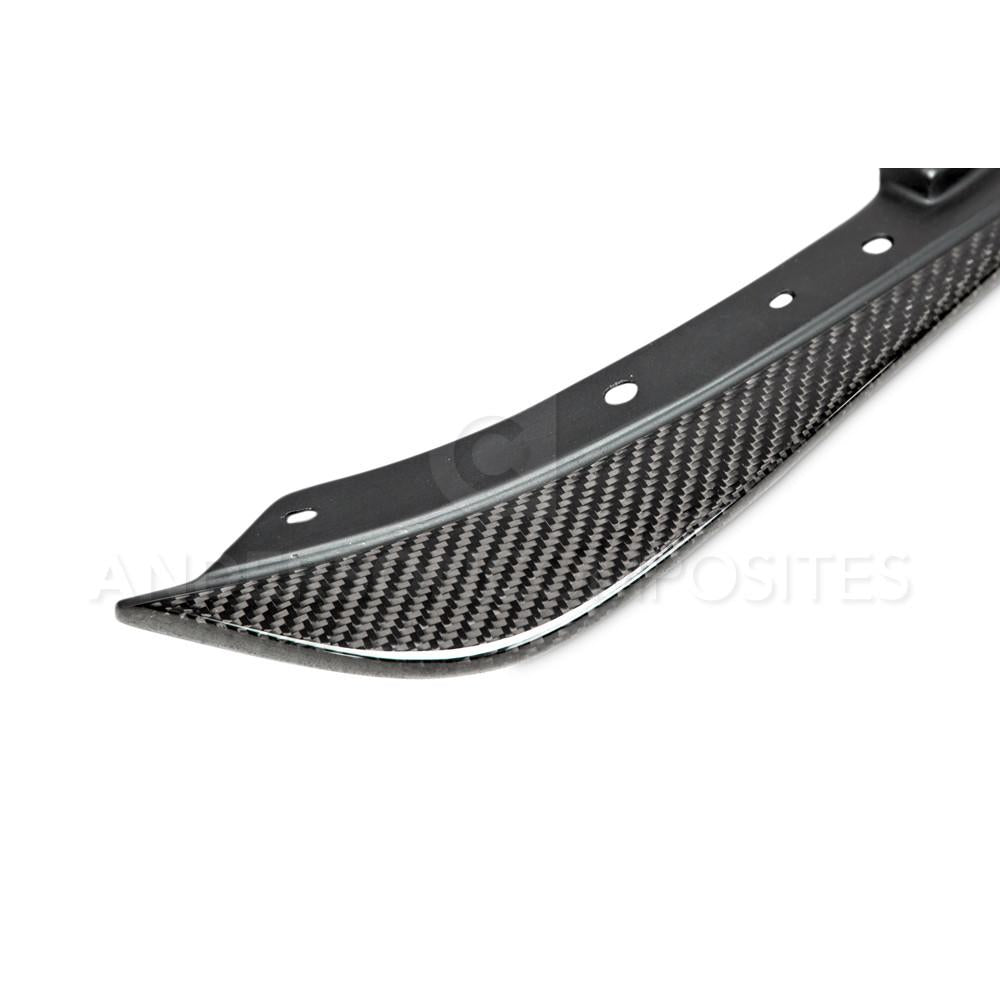 Anderson Composites Carbon fiber front bumper canards for 2008-2014 Dodge Challenger  (AC-FBC0910DGCH-OE)