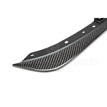 Anderson Composites Carbon fiber front bumper canards for 2008-2014 Dodge Challenger  (AC-FBC0910DGCH-OE)