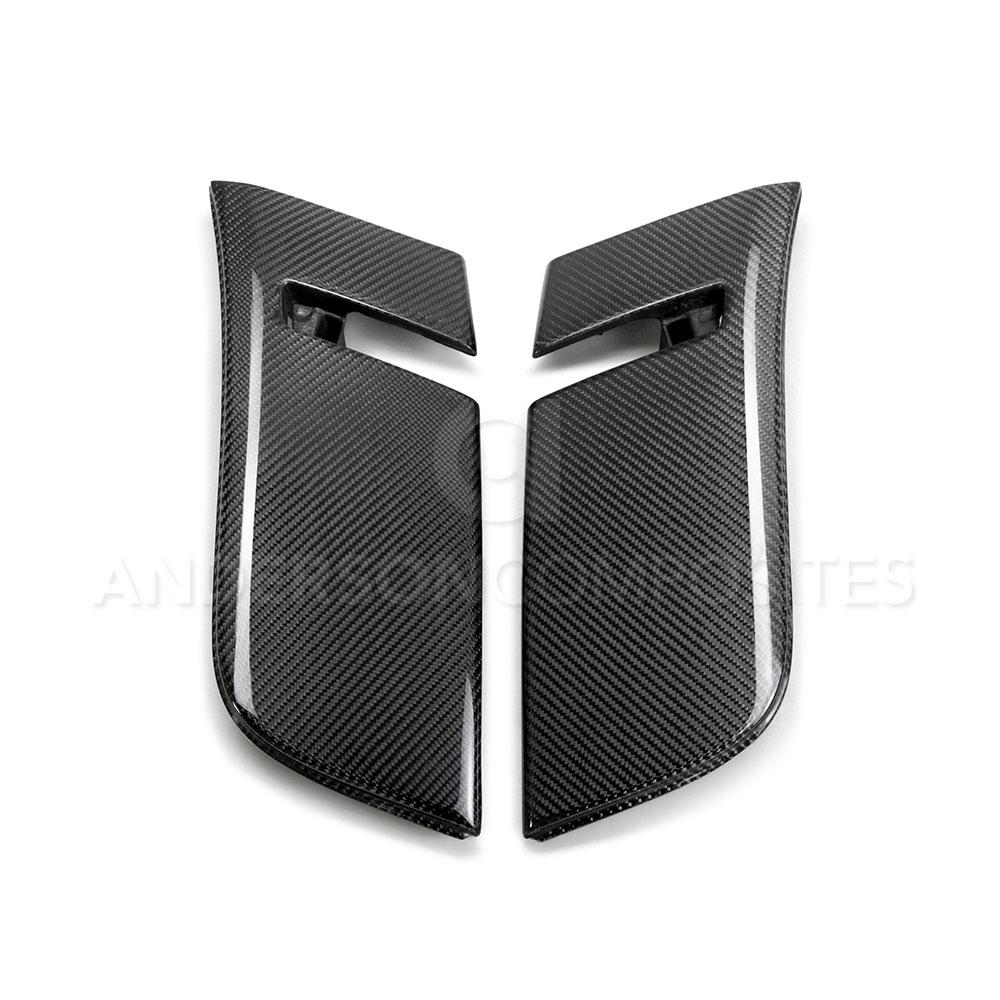 Anderson Composites Carbon fiber front flare extension panel for 2018-2020 Dodge Challenger Widebody  (AC-FBC18DGCHHC)