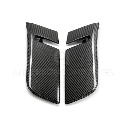 Anderson Composites Carbon fiber front flare extension panel for 2018-2020 Dodge Challenger Widebody  (AC-FBC18DGCHHC)