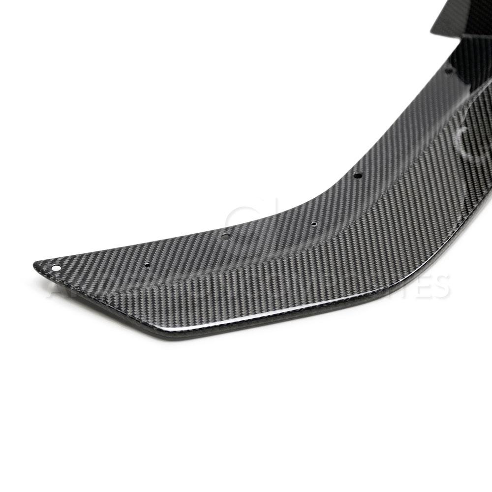 Anderson Composites Carbon fiber front splitter wickers for 2020-2021 Ford Mustang Shelby GT500  (AC-FBC20FDMU500)