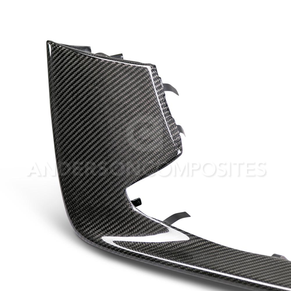 Anderson Composites Carbon fiber front bumper inserts for 2015-2020 Ford Mustang Shelby GT350  (AC-FBI15MU350)