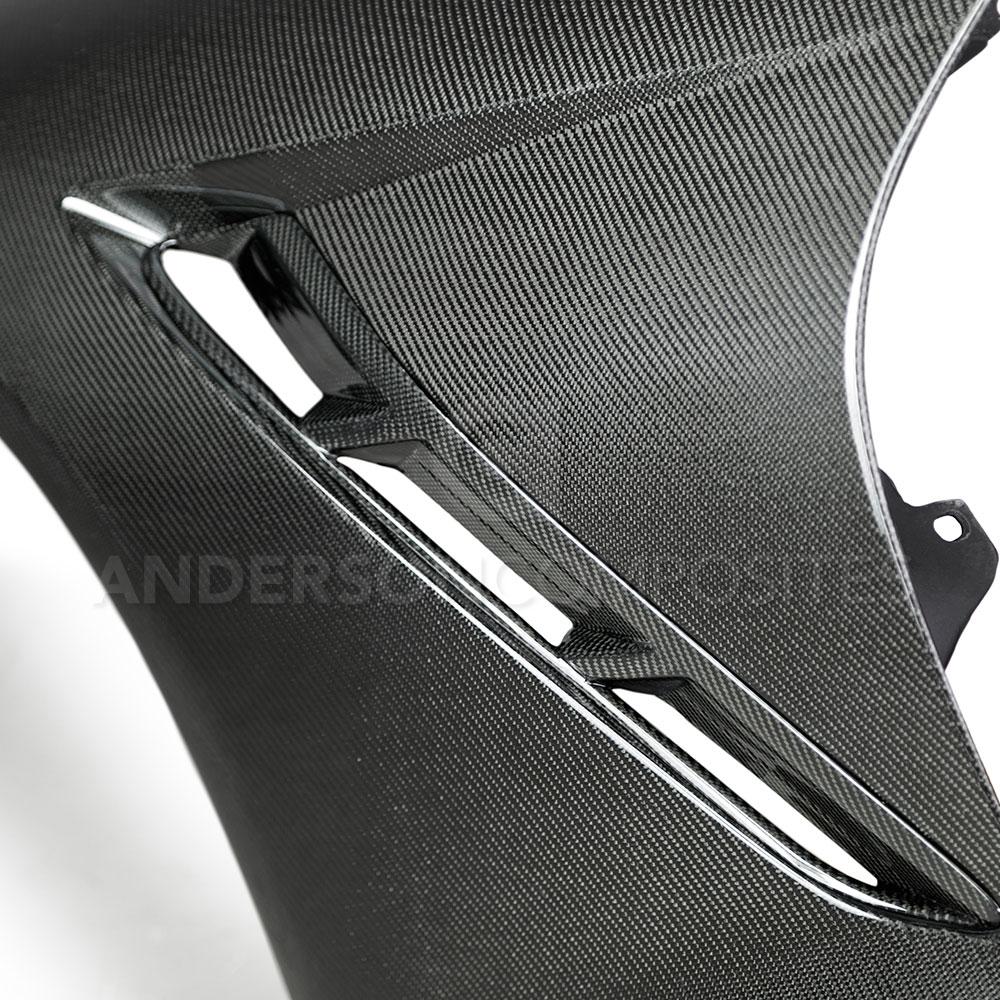 Anderson Composites Carbon fiber fenders for 2014-2019 Chevrolet Corvette C7 Stingray  (AC-FF14CHC7-OE)