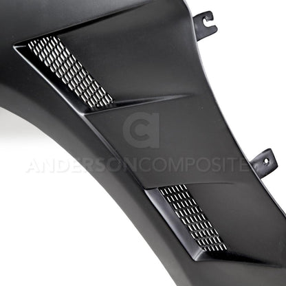 Anderson Composites 15-16 Ford Mustang Type-AT Fiberglass Fenders (0.4in Wider) (AC-FF15FDMU-AT-GF)