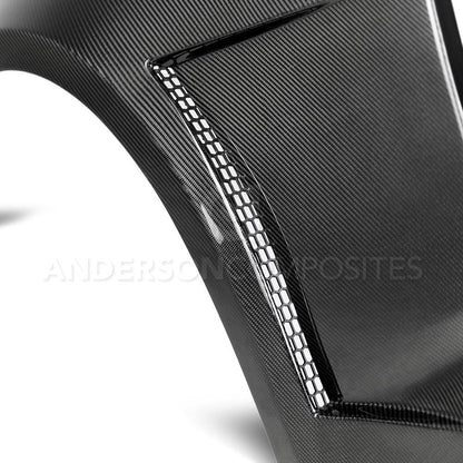 Anderson Composites 16-18 Chevrolet Camaro Type SS Fenders Carbon Fiber (0.40 Inch Wider) (AC-FF16CHCAM-SS)