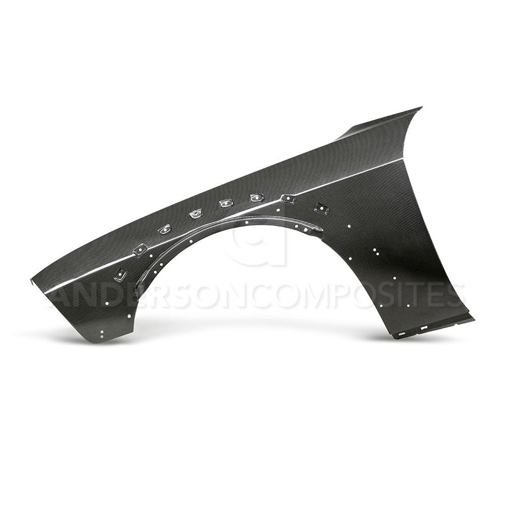 Anderson Composites Carbon fiber front fenders for 2018-2020 Dodge Challenger Widebody  (AC-FF18DGCHHC)