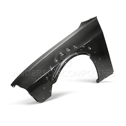 Anderson Composites Carbon fiber front fenders for 2018-2020 Dodge Challenger Widebody  (AC-FF18DGCHHC)