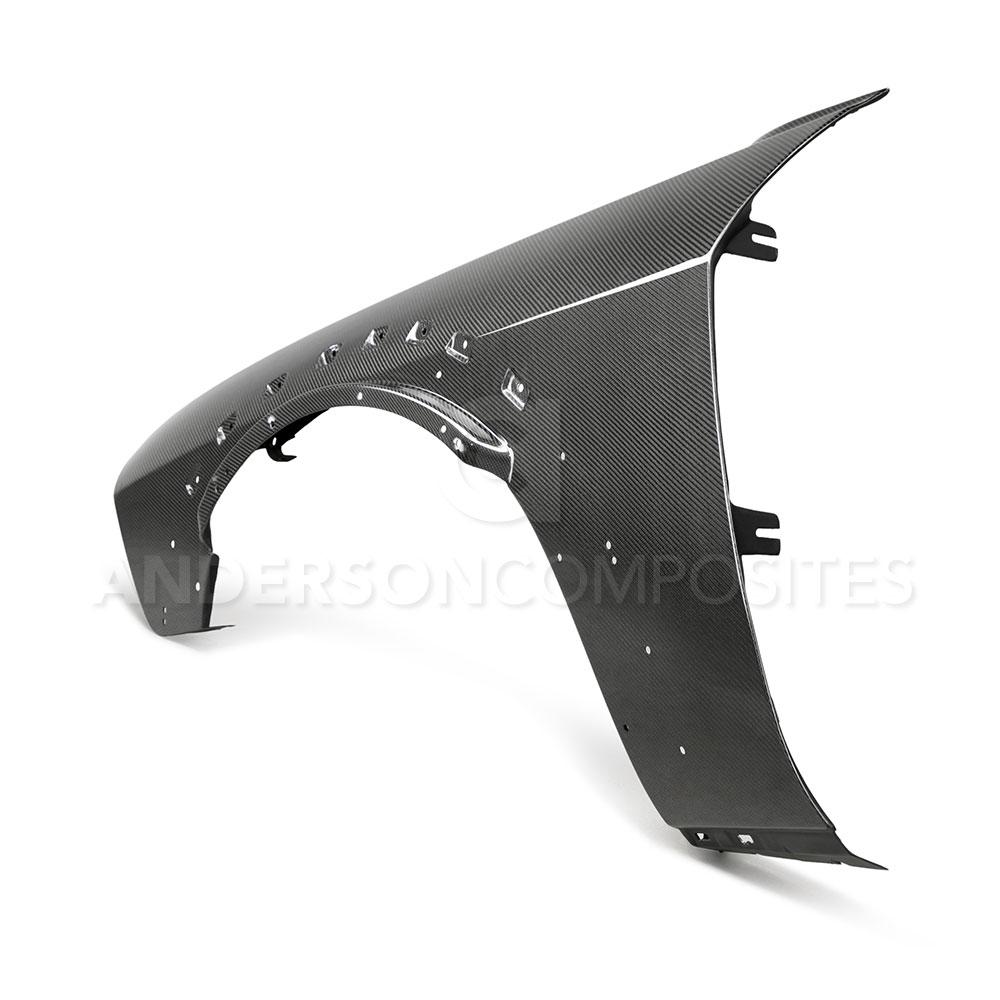 Anderson Composites Carbon fiber front fenders for 2018-2020 Dodge Challenger Widebody  (AC-FF18DGCHHC)