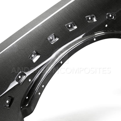 Anderson Composites Carbon fiber front fenders for 2018-2020 Dodge Challenger Widebody  (AC-FF18DGCHHC)