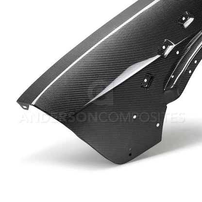 Anderson Composites Carbon fiber front fenders for 2018-2020 Dodge Challenger Widebody  (AC-FF18DGCHHC)