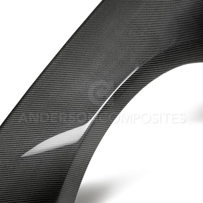 Anderson Composites Type-GR (GT350 Style) carbon fiber fenders for 2018-2020 Ford Mustang  (AC-FF18FDMU-GR)