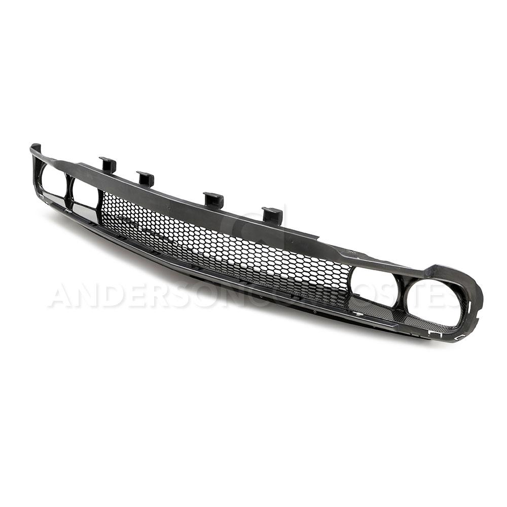 Anderson Composites 15-18 Dodge Challenger Type-AS Front Upper Grille (AC-FG15DGCH)