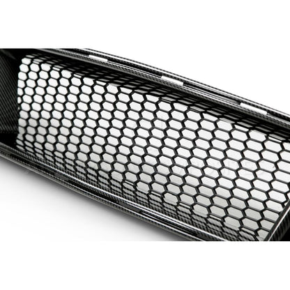 Anderson Composites Type-GT carbon fiber upper grille for 2015-2017 Ford Mustang  (AC-FG15FDMU-GT)