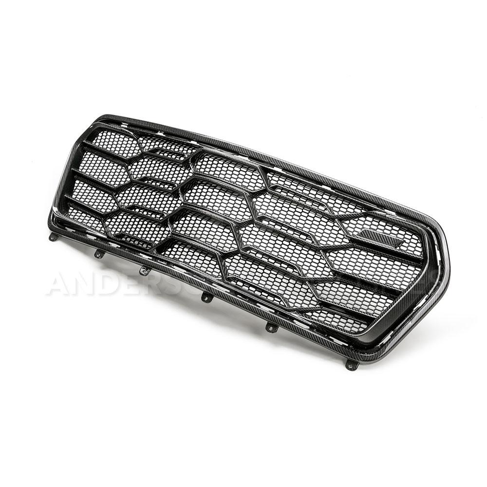 Anderson Composites Carbon fiber front grille for 2017-2021 Chevrolet Camaro ZL1 1LE  (AC-FG17CHCAMZL)