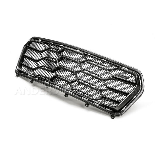 Anderson Composites Carbon fiber front grille for 2017-2021 Chevrolet Camaro ZL1 1LE  (AC-FG17CHCAMZL)