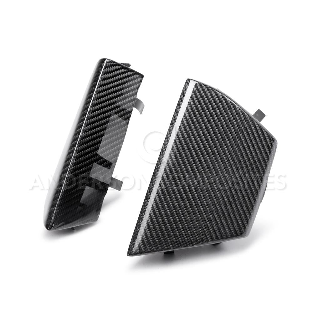 Anderson Composites Carbon fiber front upper grille inserts for 2015-2020 Ford Mustang Shelby GT350  (AC-FGI15MU350)
