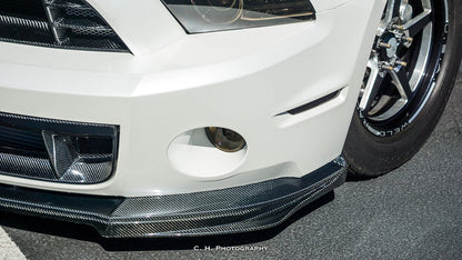 Anderson Composites Type-OE carbon fiber front chin spoiler for 2010-2014 Ford Mustang Shelby GT500  (AC-FL1213FDGT-OE)