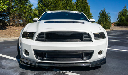 Anderson Composites Type-OE carbon fiber front chin spoiler for 2010-2014 Ford Mustang Shelby GT500  (AC-FL1213FDGT-OE)