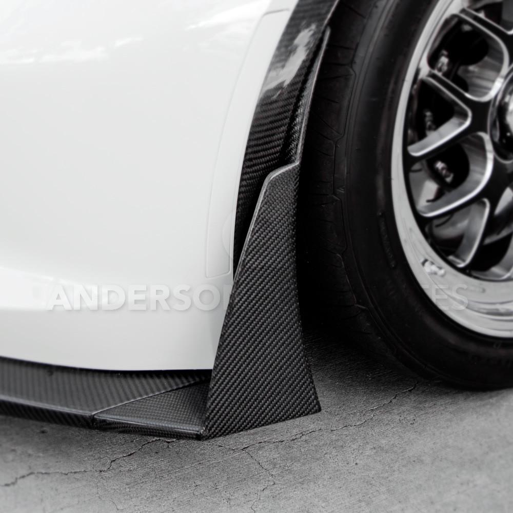 Anderson Composites 14+ Chevrolet Corvette C7 Z06 Front Bumper Canards (AC-FL14CHC7-Z6XC)