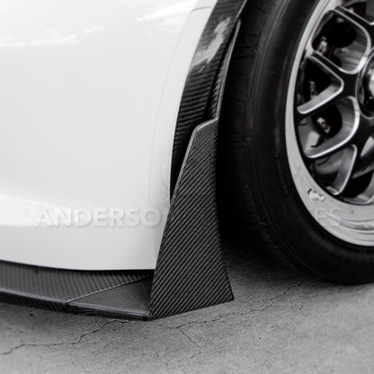 Anderson Composites 14+ Chevrolet Corvette C7 Z06 Front Bumper Canards (AC-FL14CHC7-Z6XC)