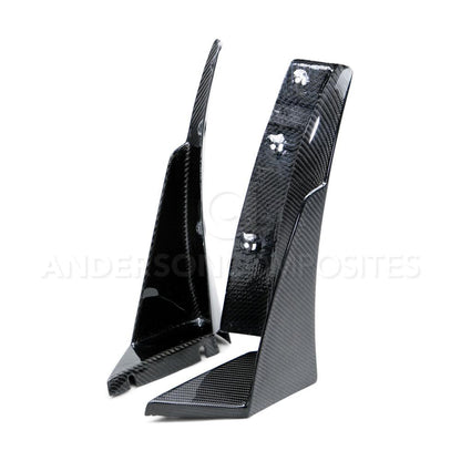 Anderson Composites 14+ Chevrolet Corvette C7 Z06 Front Bumper Canards (AC-FL14CHC7-Z6XC)