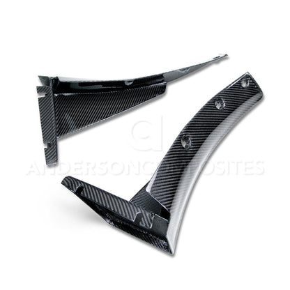 Anderson Composites 14+ Chevrolet Corvette C7 Z06 Front Bumper Canards (AC-FL14CHC7-Z6XC)
