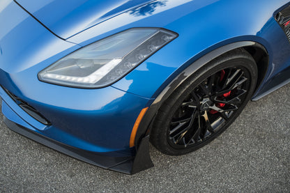 Anderson Composites 14+ Chevrolet Corvette C7 Z06 Front Bumper Canards (AC-FL14CHC7-Z6XC)