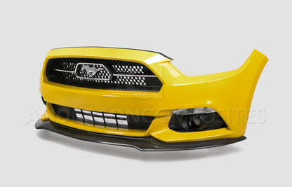Anderson Composites Type-AC carbon fiber front chin splitter for 2015-2017 Ford Mustang  (AC-FL15FDMU-AC)