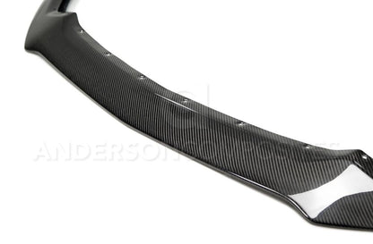 Anderson Composites Type-AC carbon fiber front chin splitter for 2015-2017 Ford Mustang  (AC-FL15FDMU-AC)