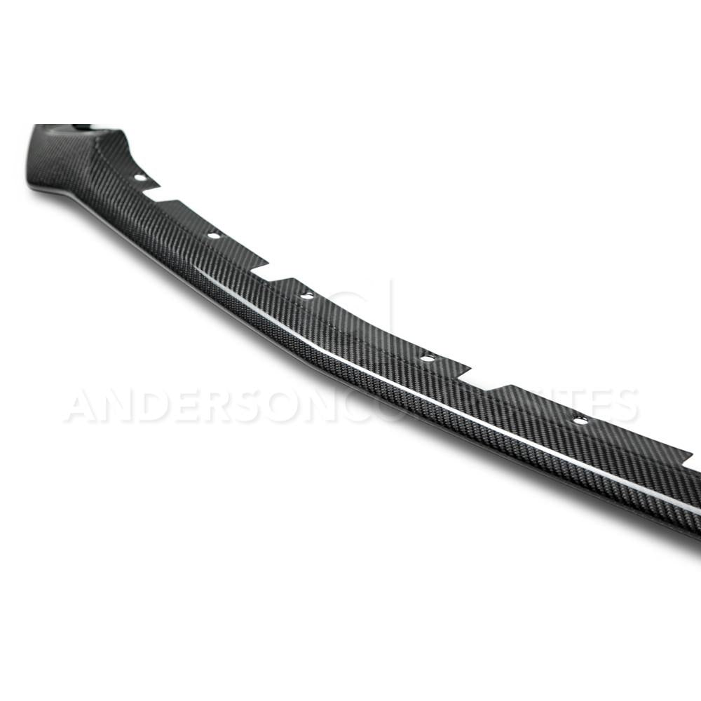Anderson Composites Type-OE carbon fiber front chin splitter for 2015-2017 Ford Mustang  (AC-FL15FDMU-AO)