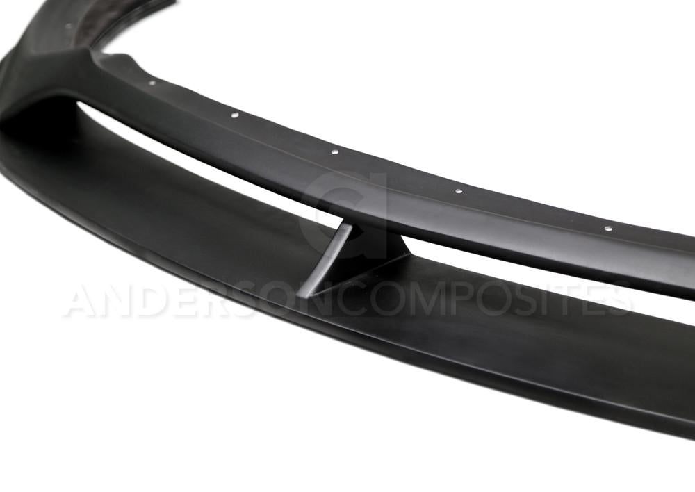 Anderson Composites Type-AR fiberglass front chin splitter for 2015-2017 Ford Mustang  (AC-FL15FDMU-AR-GF)