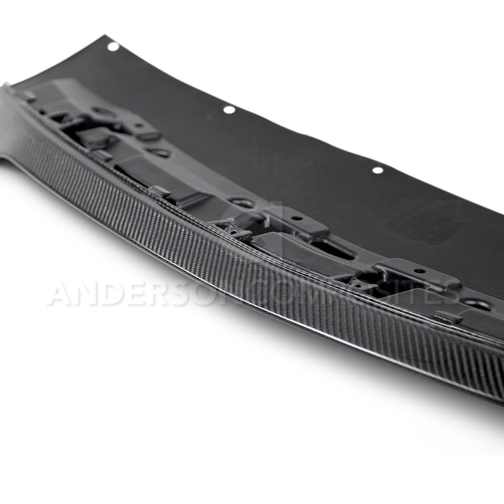 Anderson Composites Carbon fiber front splitter for 2015-2020 Ford Mustang Shelby GT350 (3PC)  (AC-FL15MU350)