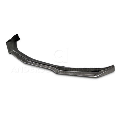 Anderson Composites Type-AZ carbon fiber front chin spoiler for 2016-2021 Chevrolet Camaro SS  (AC-FL16CHCAM-AZ)