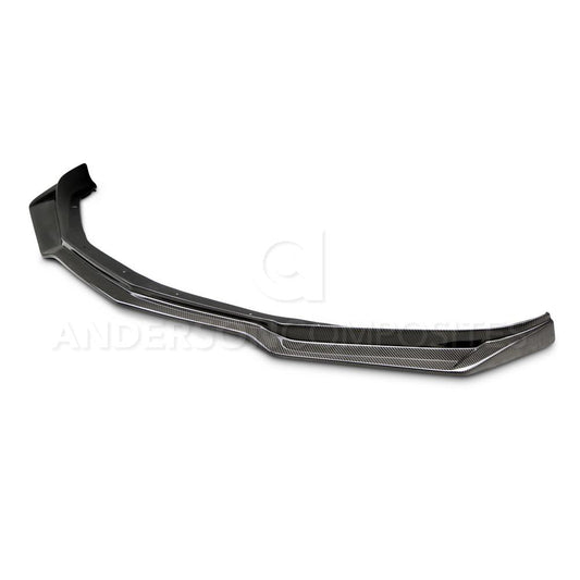 Anderson Composites Type-AZ carbon fiber front chin spoiler for 2016-2021 Chevrolet Camaro SS  (AC-FL16CHCAM-AZ)